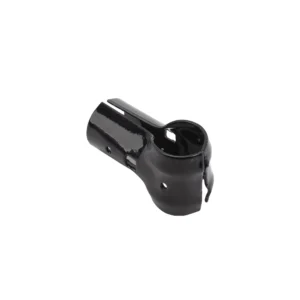Chain Link 1 3/8" x 1 3/8" Black End Rail Clamp - T Clamp (Galvanized Steel)
