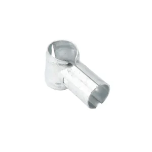 Chain Link 1 5/8" x 1 3/8" End Rail Clamp - Rail Band, T Clamp (Galvanized Steel)