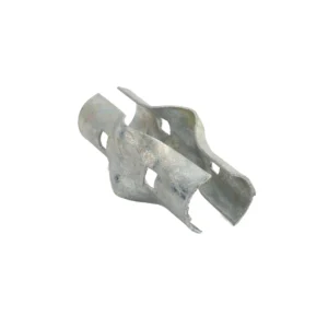Chain Link 1 5/8" x 1 3/8" Line Rail Clamp - Boulevard Clamp (Galvanized Steel)