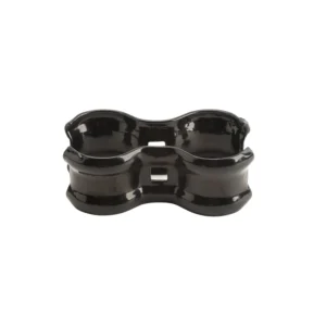 Chain Link 1 3/8" [1 3/8" OD] x 1 3/8" [1 3/8" OD] Saddle Clamp, Kennel Clamp