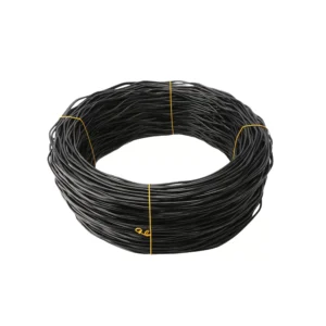 Chain Link 1000' Black Spring Crimped Tension Wire [7 Gauge] (Steel)
