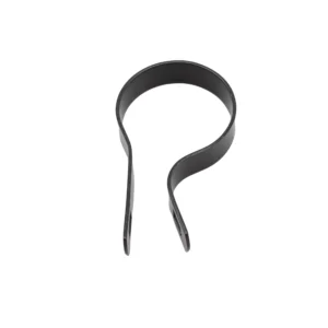 Chain Link 2 1/2" [2 3/8" OD] Black Tension Band [14 Gauge] (Galvanized Steel)